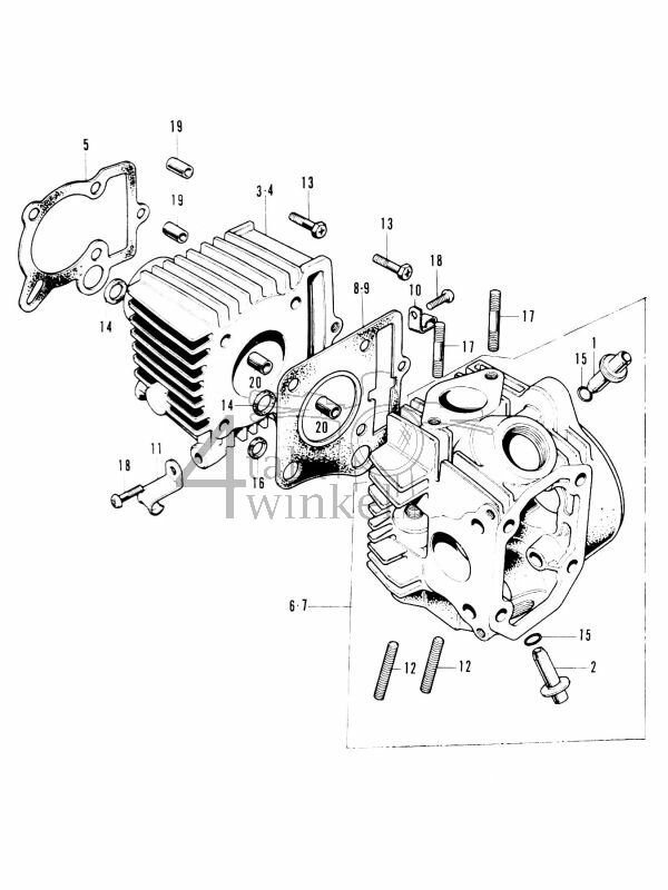 E2 - Cilinder - Cilinderkop