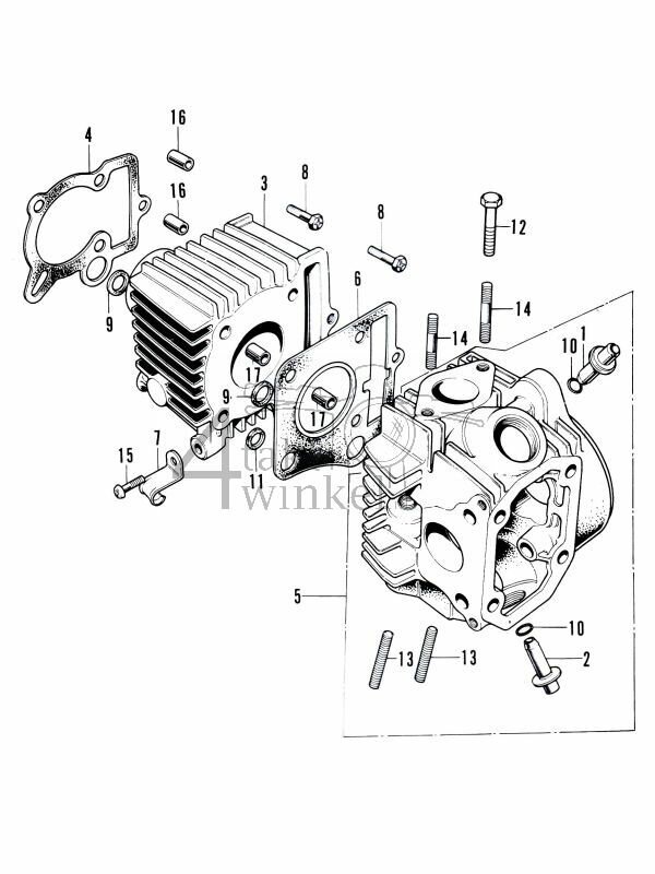 E2 - Cilinderkop - Cilinder