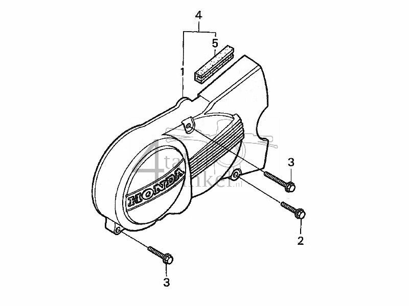 E9 - Left Crankcase Cover