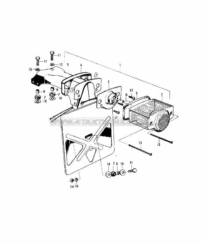 F15 - ACHTERLICHT (UK)