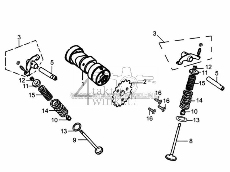 E4 - CAMSHAFT - VALVES