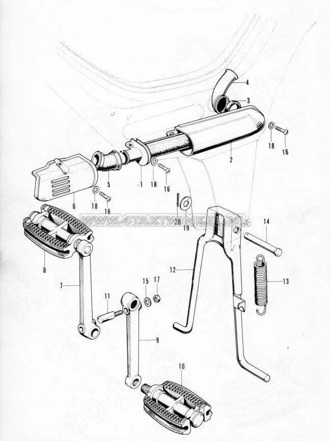 F5 - Luchtfiler - Pedalen - Standaard