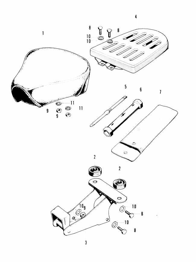 F6 - Gereedschap - Zadel - Drager