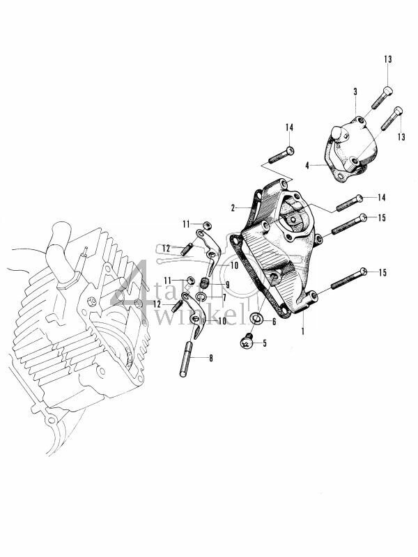 E1 - Cilinderkopdeksel