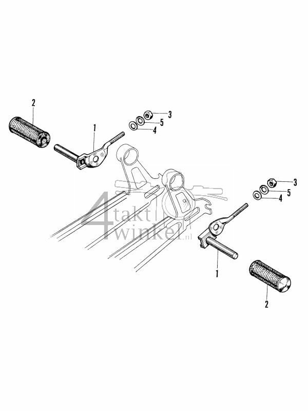 F15 - Voetsteun (optionele onderdelen)
