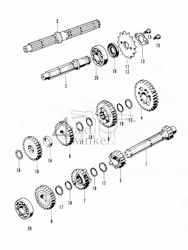 E10 - Versnellingsbak