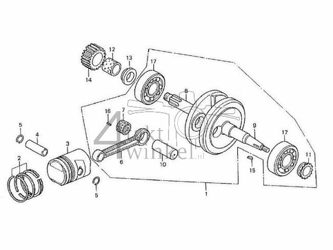 E9 - Krukas - Zuiger