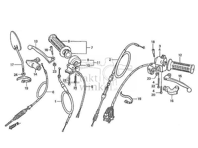 F3 - Handvat - Kabel - Schakelaar