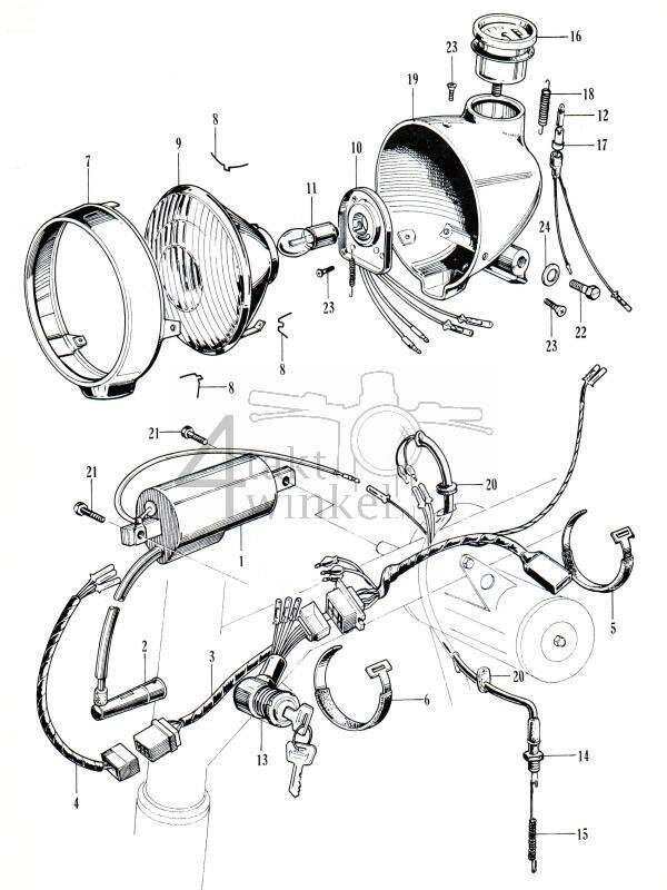 F10 - Koplamp - Draadboom