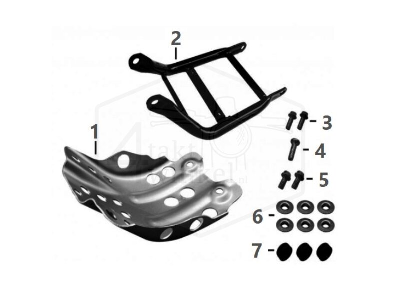 F4 - MOTORBESCHERMER