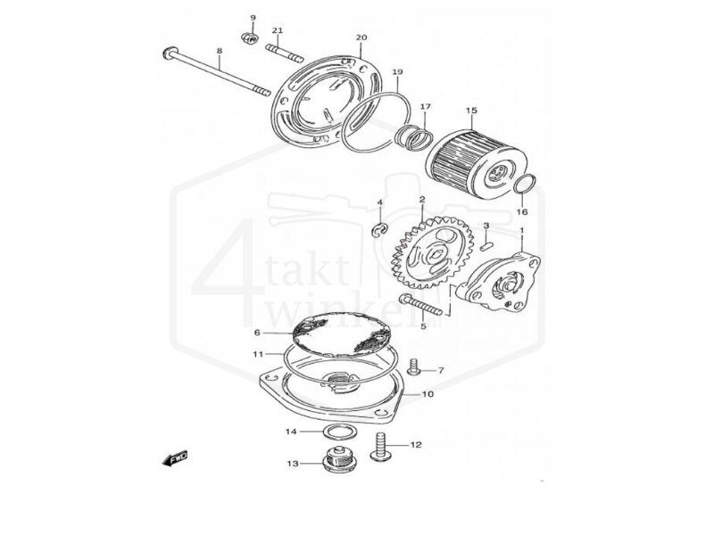 E12 - OLIEPOMP - FILTER