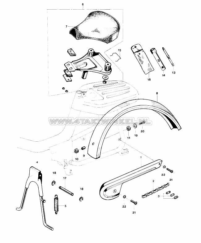 F7 - ZADEL EN ACHTERSPATBORD