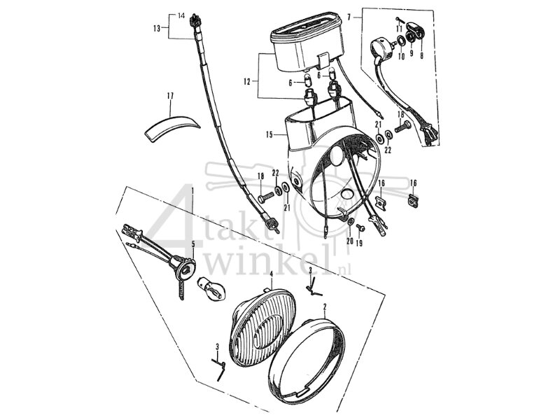 F13-1 - KOPLAMP EN TELLER (GERMANY)