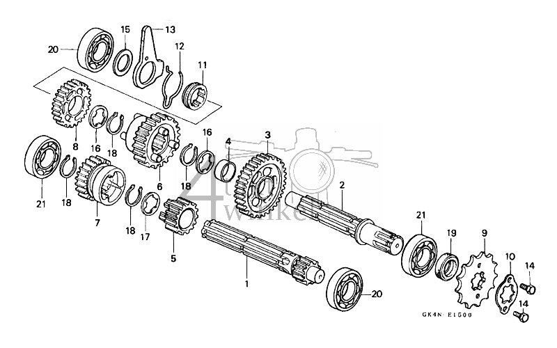 E15 - Versnellingsbak