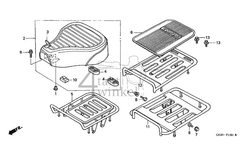 F13-1 - Zadel (C50Y-2)