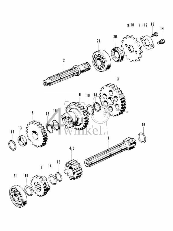 E10 - Versnellingsbak