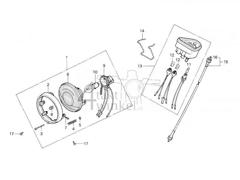 F1 - Koplamp - Teller