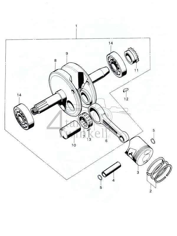 E2 - Crankshaft - Piston