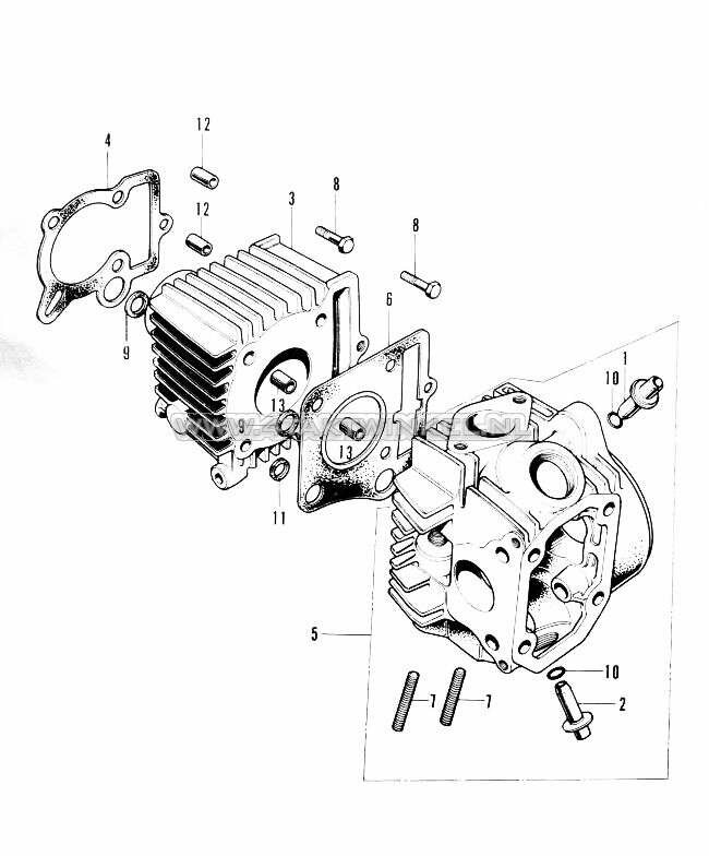 E2 - Cilinder - Cilinderkop