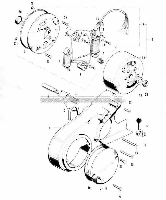 E8 - Ontsteking - Ontstekingsdeksel