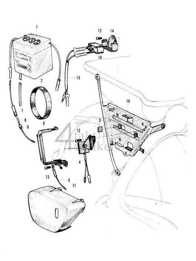 F13 - Accu (gebruikt in VS)