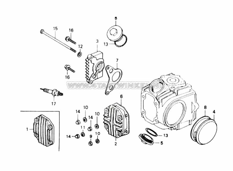 E1 - CILINDERKOPDEKSELS