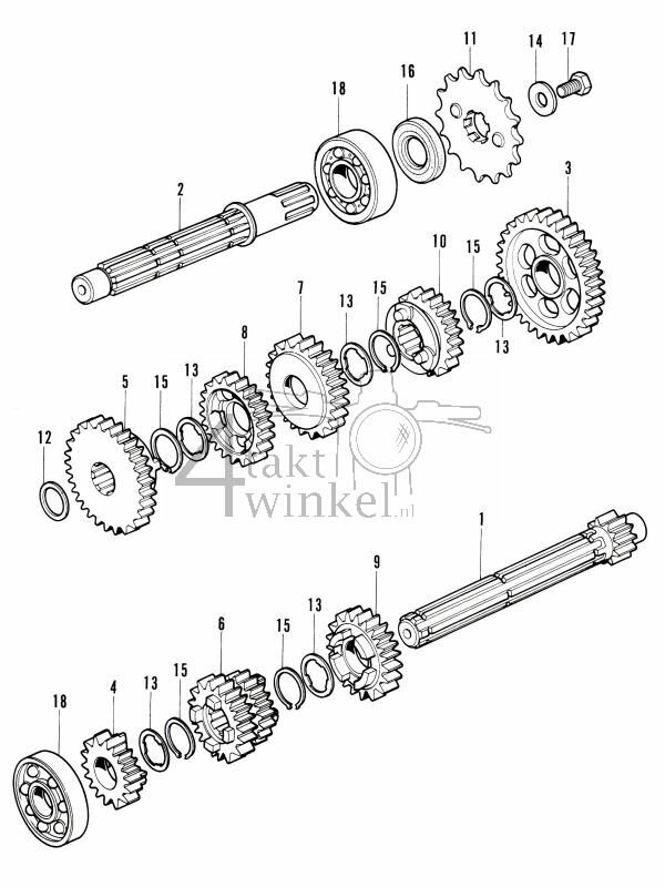 E10 - Versnellingsbak