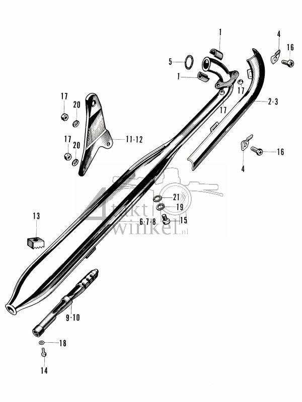 F10 - Uitlaat - Demper