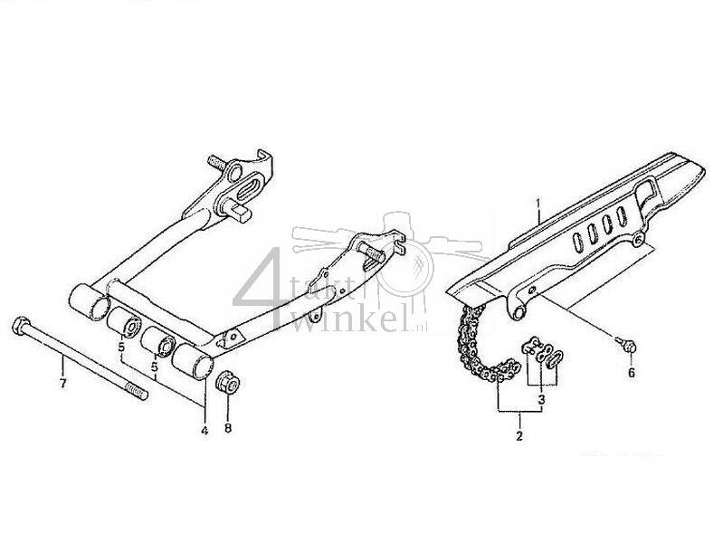 F20 - Achterbrug - Kettingkast
