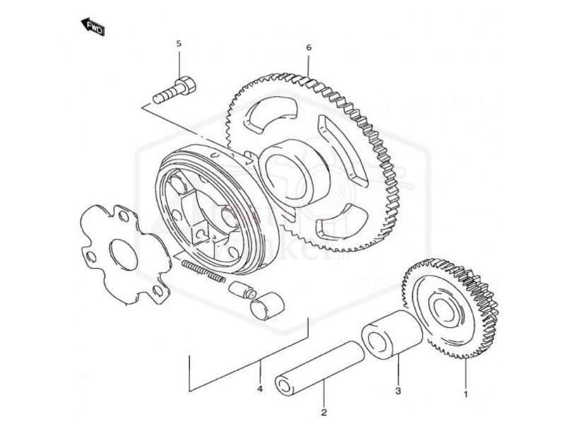E13 - STARTMOTORTANDWIEL