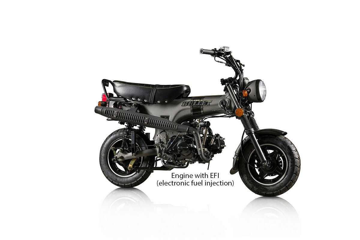UITVERKOCHT! Skymax Flat Line, EFI, 50cc, Euro4, Bullet