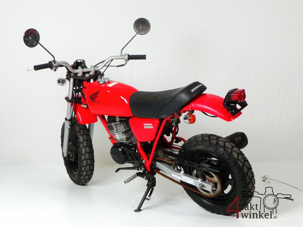 VERKOCHT ! Honda Ape, Japans, 4056 km, met kenteken