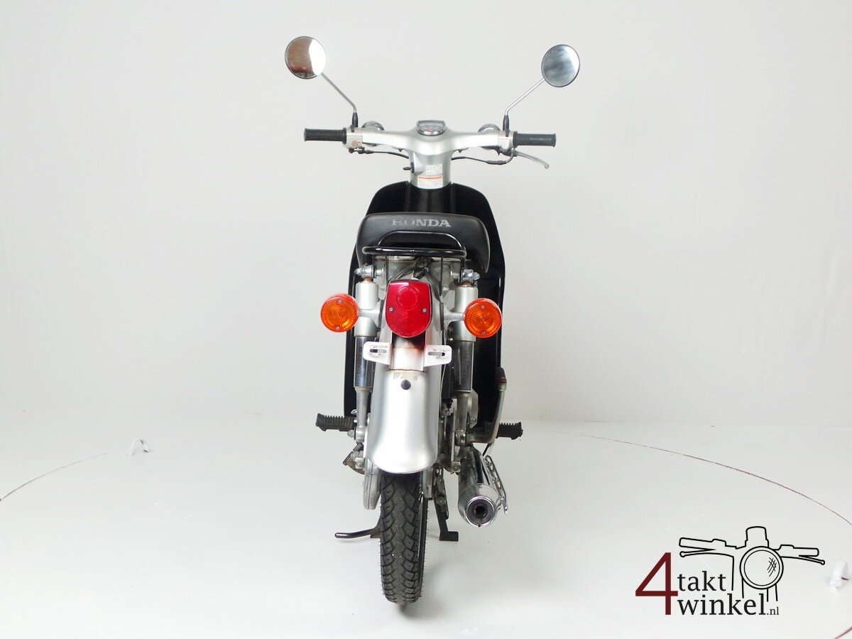 VERKOCHT ! Honda C50 NT Japans, zilver, 12274 km, met kenteken