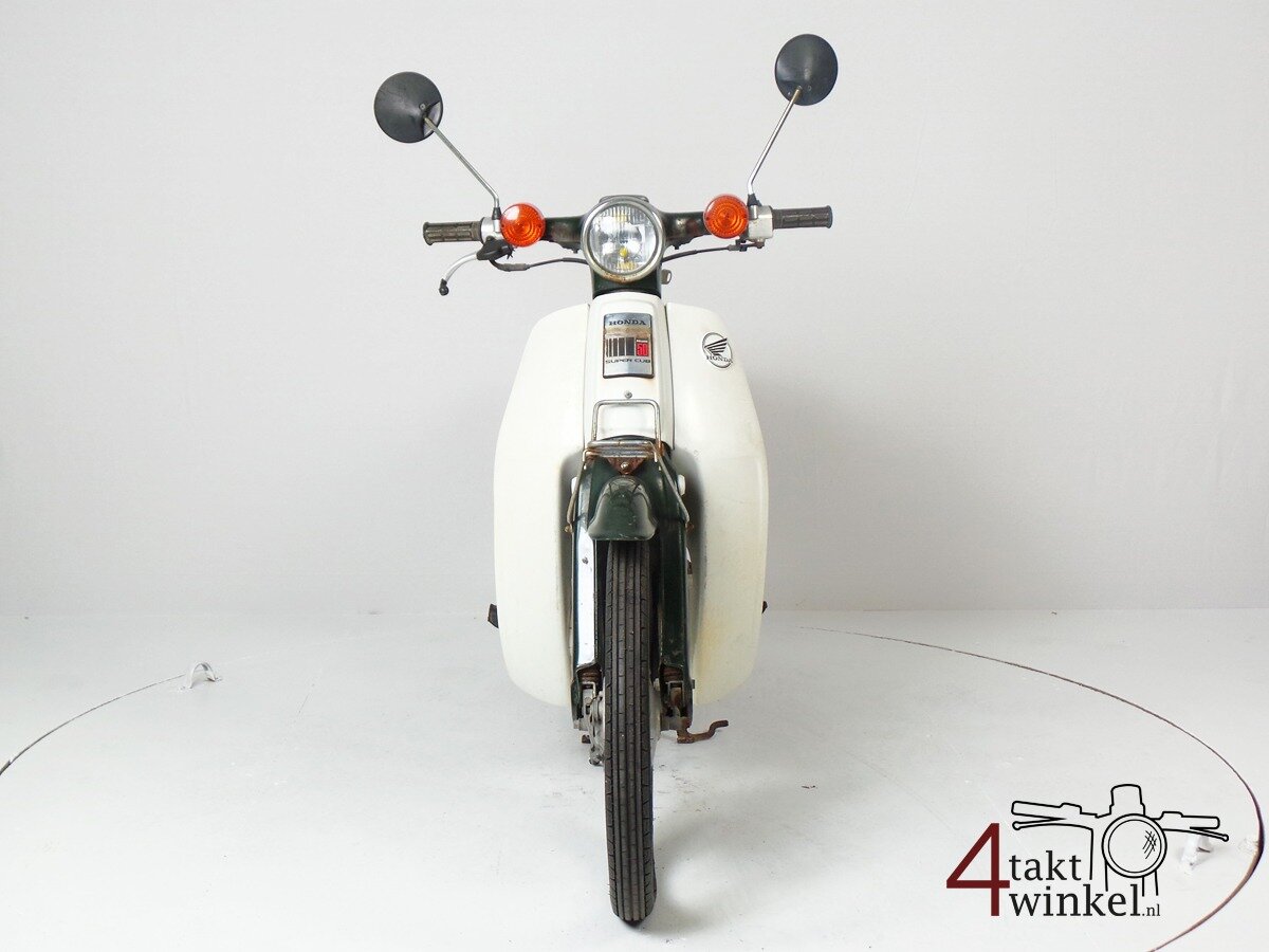 VERKOCHT ! Honda C50 NT Japans, groen, opknapper 2