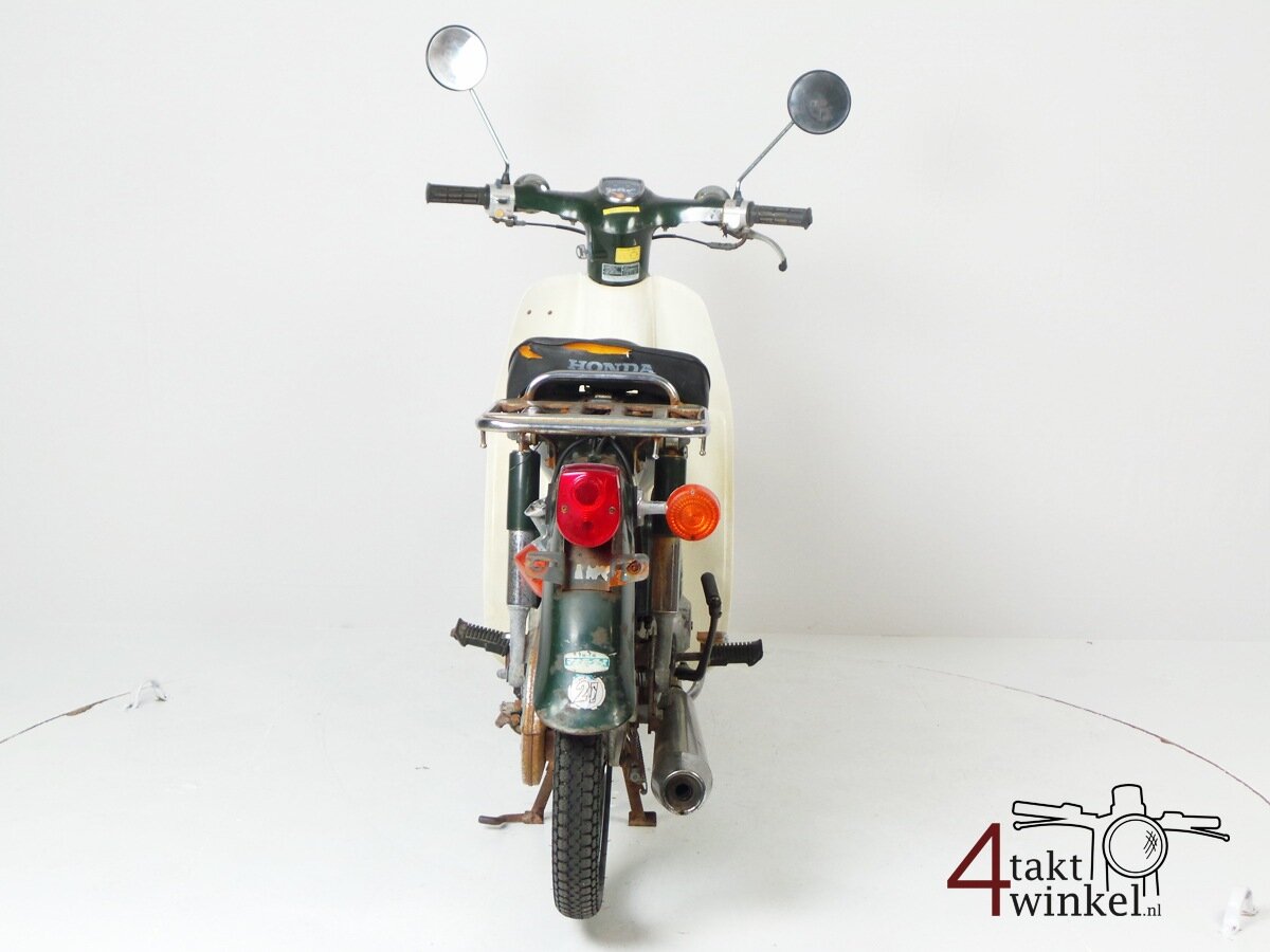 VERKOCHT ! Honda C50 NT Japans, groen, opknapper 2