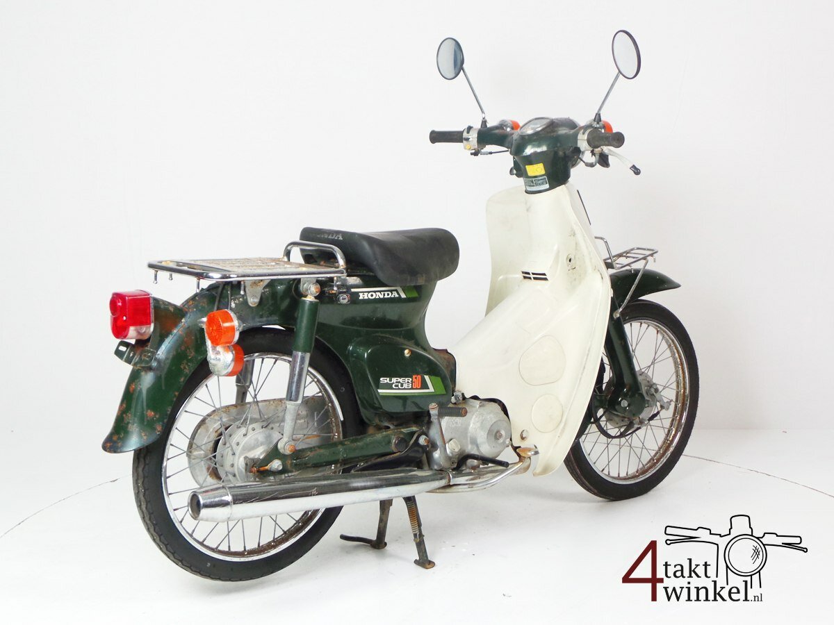 VERKOCHT ! Honda C50 NT Japans, groen, opknapper