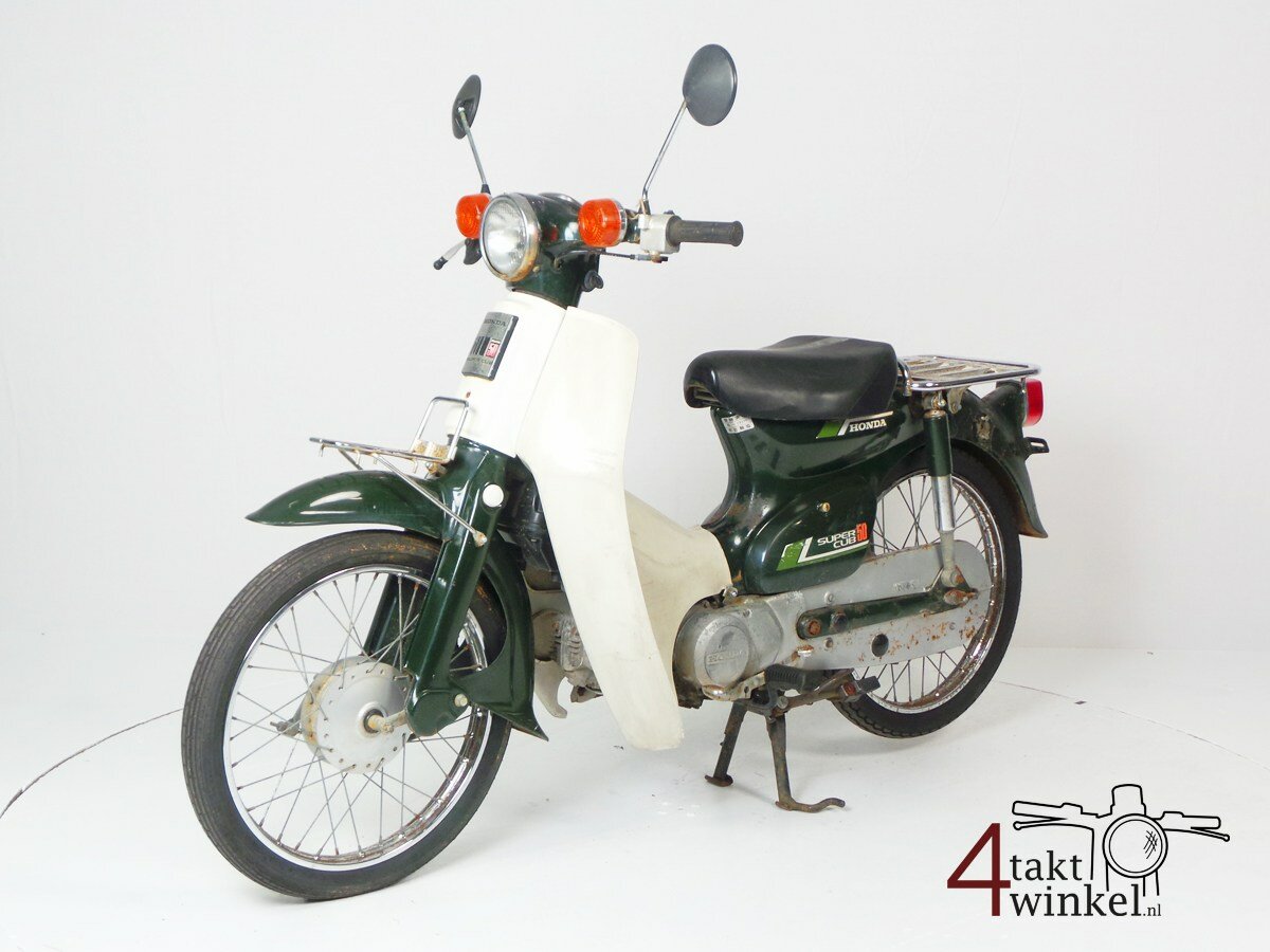 VERKOCHT ! Honda C50 NT Japans, groen, opknapper