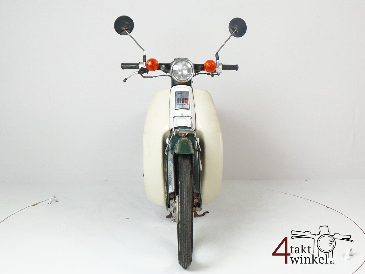 VERKOCHT ! Honda C50 NT Japans, groen, opknapper 4