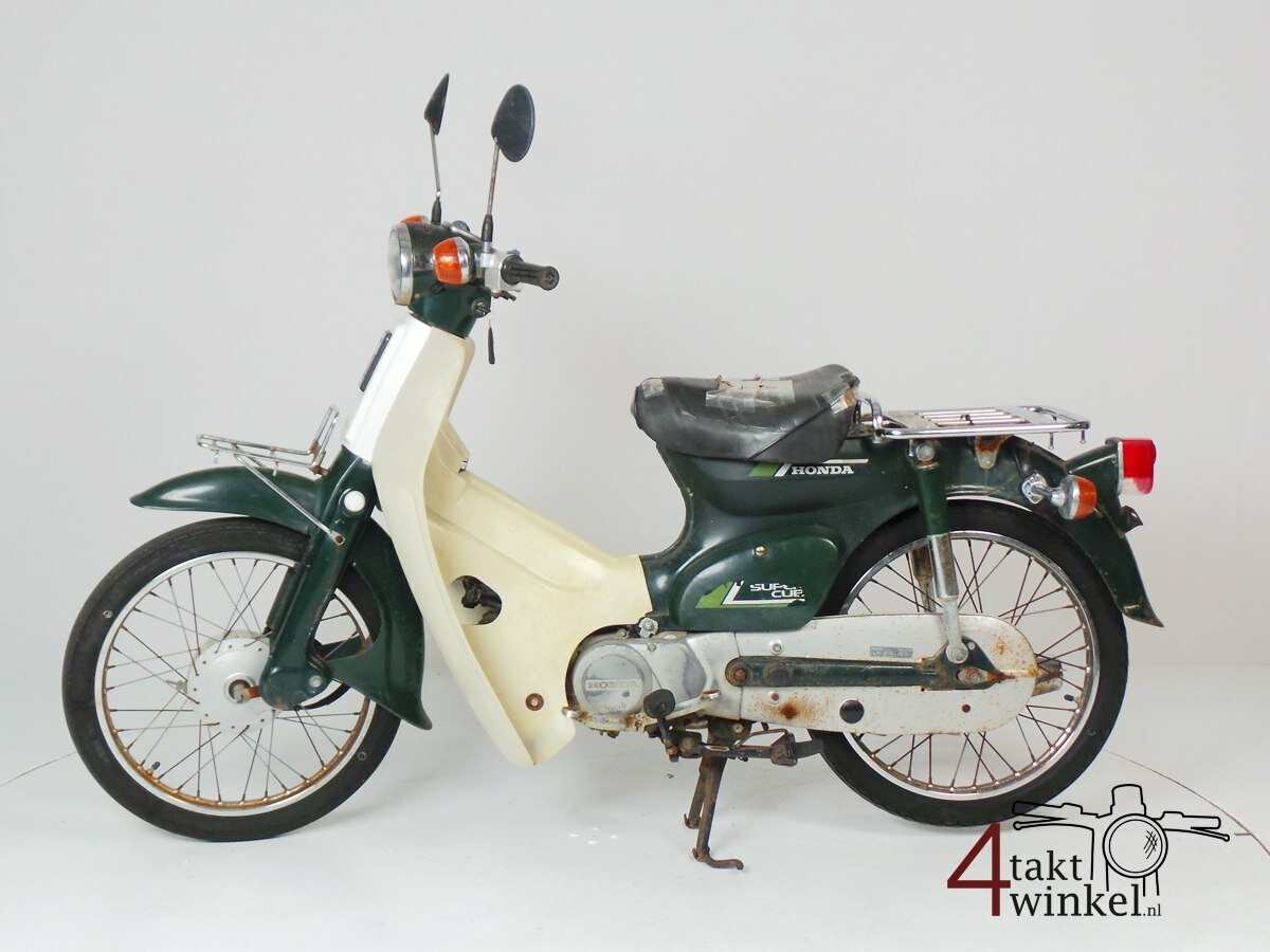 VERKOCHT ! Honda C50 NT Japans, groen, opknapper 4