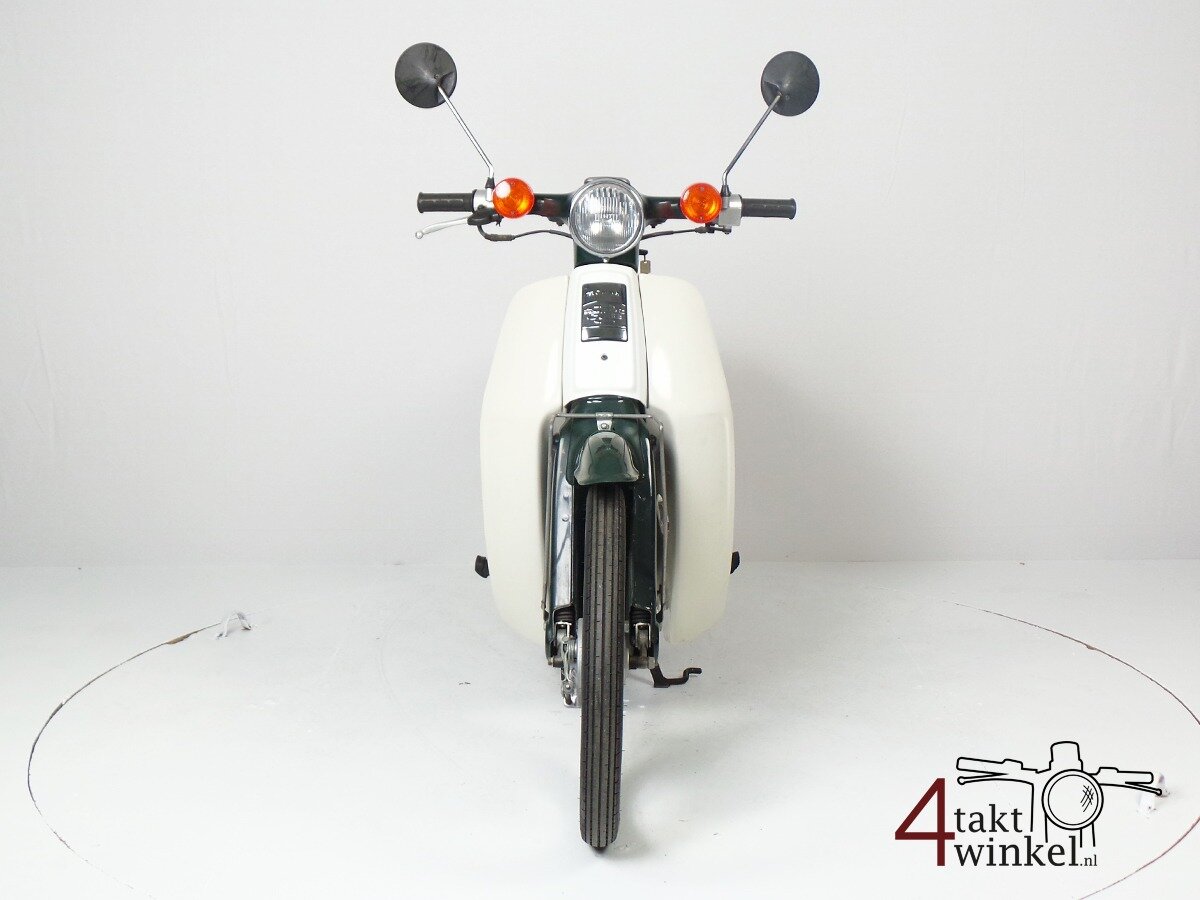 VERKOCHT ! Honda C50 NT Japans, groen, 6159 km