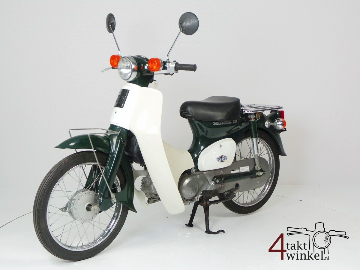 VERKOCHT ! Honda C50 NT Japans, groen, 6159 km