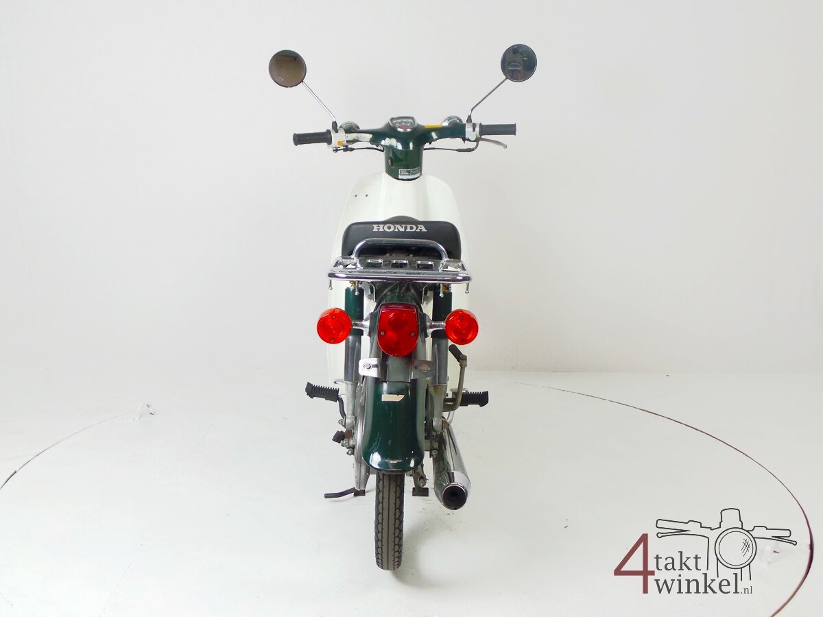 VERKOCHT ! Honda C50 NT Japans, groen, 6717 km