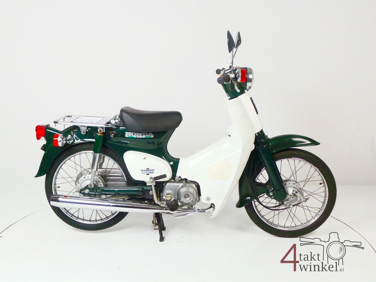 VERKOCHT ! Honda C50 NT Japans, groen, 6717 km