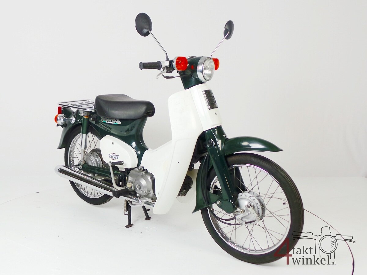 VERKOCHT ! Honda C50 NT Japans, groen, 6717 km