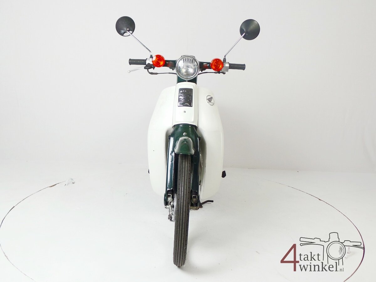 VERKOCHT ! Honda C50 NT Japans, groen, 6717 km
