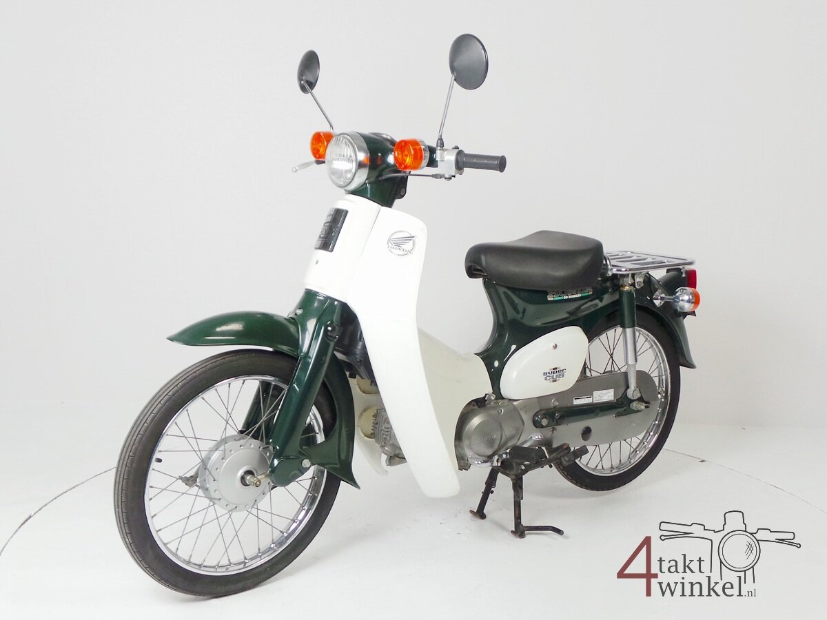 VERKOCHT ! Honda C50 NT Japans, groen, 6717 km