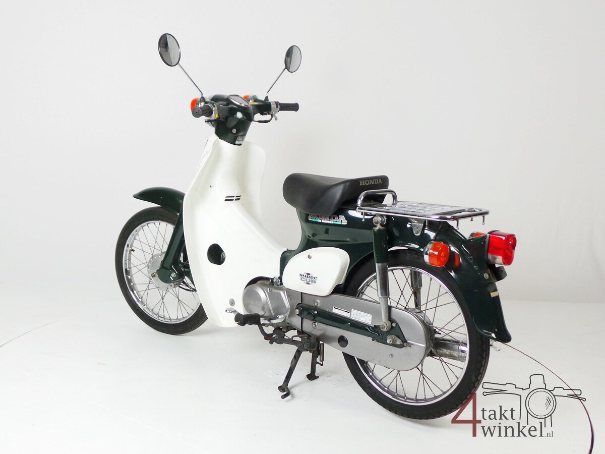 VERKOCHT ! Honda C50 NT Japans, groen, 6717 km