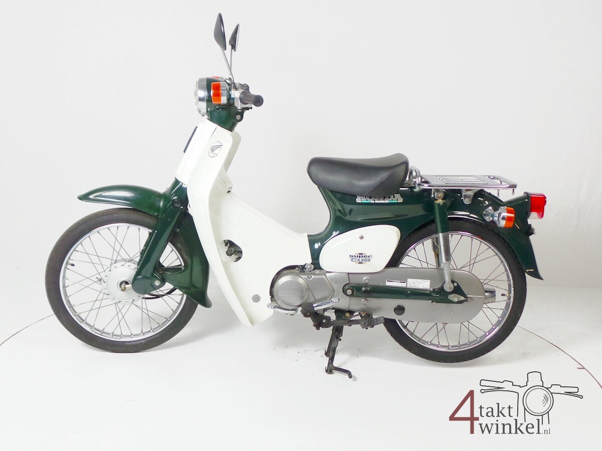 VERKOCHT ! Honda C50 NT Japans, groen, 6717 km