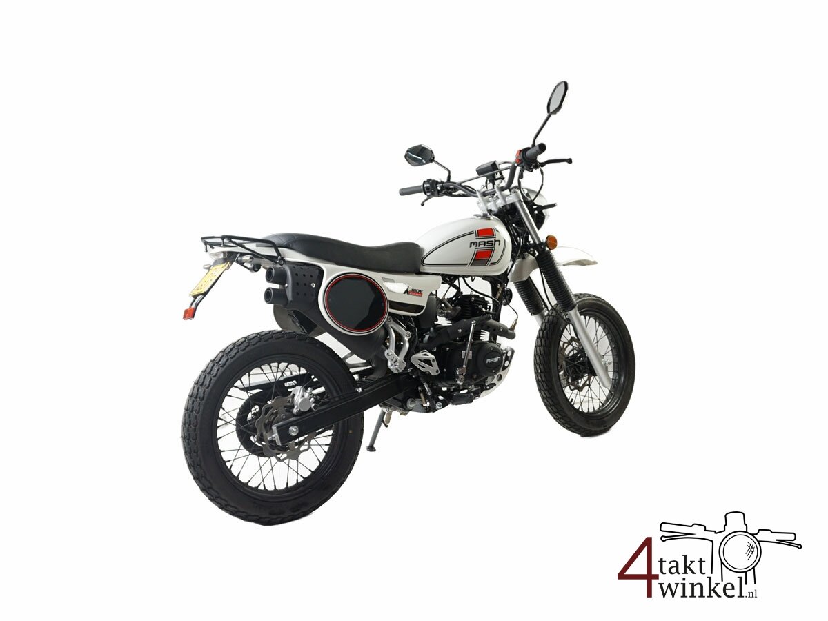Verkocht! Mash X-ride, 50cc, Euro 5, Wit, gebruikt