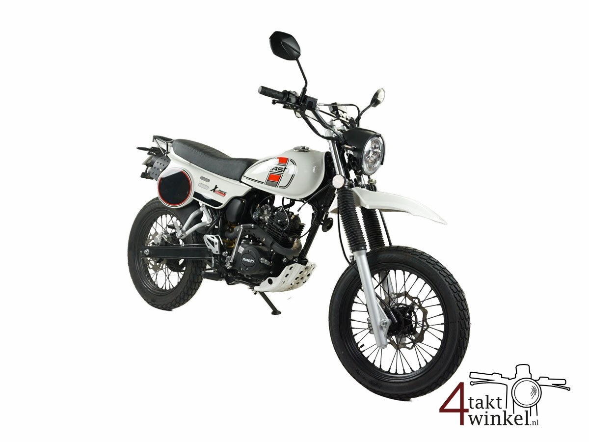 Verkocht! Mash X-ride, 50cc, Euro 5, Wit, gebruikt